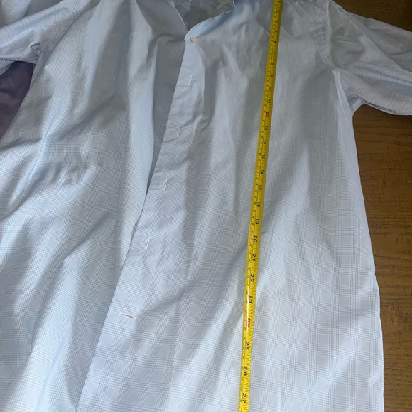 Eton Men’s 41 / 16 Blue & White & Purple Long Sleeve Dress Shirts Lot Of 3 - Picture 5 of 14